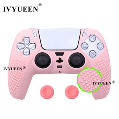 Cherry Pink - Päivitetty versio Liukumaton silikonisuojus PlayStation 5 Dualsense PS5 -ohjainkotelolle alkuperäiselle laturille hinta ja tiedot | Pelikonsolitarvikkeet | hobbyhall.fi