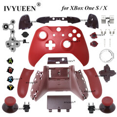 Red Shell Buttons - Vaihtokotelon kuori Xbox One X S -ohjaimen kotelon etulevyn suojus RB LB RT LT laukaisupainike Mod Kit malli 1708 hinta ja tiedot | Pelikonsolitarvikkeet | hobbyhall.fi