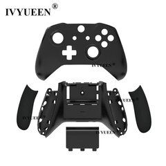 Musta kuori XBox One S X -ohjaimelle Vaihtokotelo Kotelo Etulevy Dpad RB LB RT LT Laukaisimet Puskurit Painike Mod Kit hinta ja tiedot | Pelikonsolitarvikkeet | hobbyhall.fi