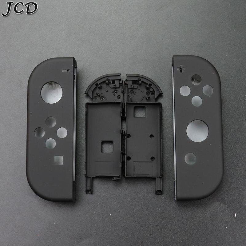 N Musta muovinen vaihtokorjaussarja Tee tee itse Kotelon kotelon kuori Switch JoyCon NS NX -ohjaimelle hinta ja tiedot | Pelikonsolitarvikkeet | hobbyhall.fi