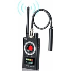 Langaton K18 Anti-Spy RF-tunnistin, Anti-Spy piilokameran ilmaisin, monitoiminen GSM-etsin tutkaradiokanneri langaton signaalihälytys hinta ja tiedot | Palovaroittimet | hobbyhall.fi