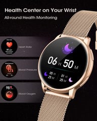 2023 Bluetooth Smart Watch Miesten Naisten Mukautettu sykemittari Soita älykello Android IOS:lle hinta ja tiedot | Älykellot | hobbyhall.fi