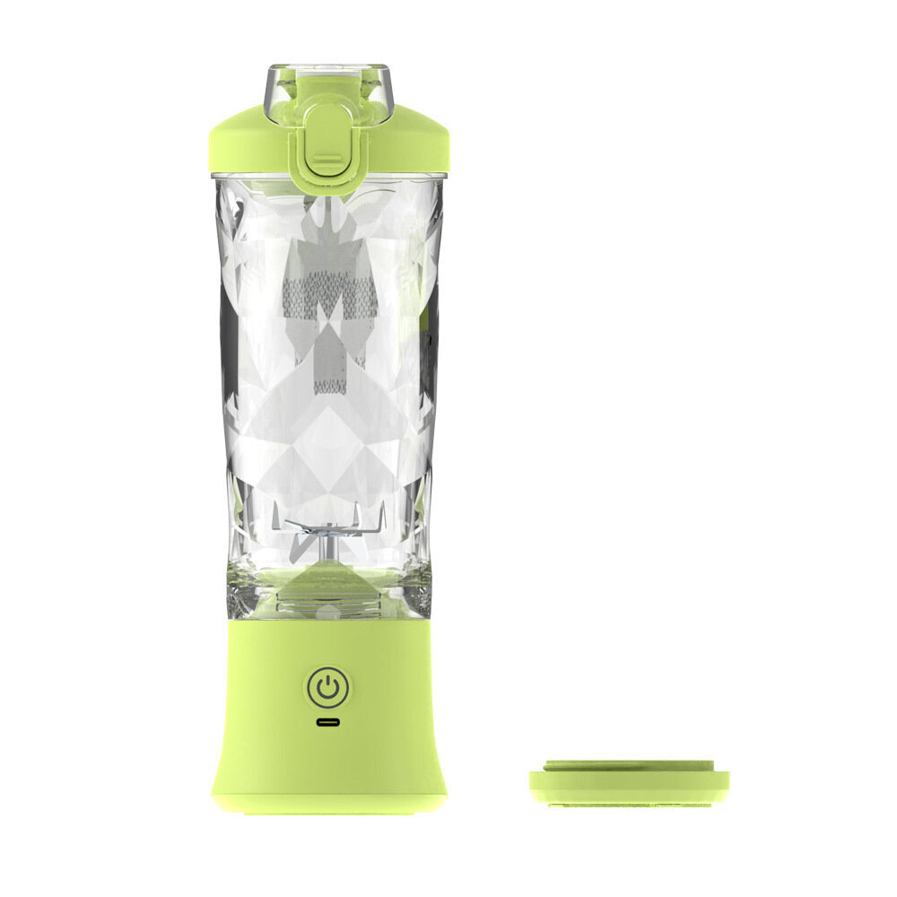 Kannettava tehosekoitin pirtelöille ja smoothieille, 600 ml 4000 mAh minisekoitin 6 terällä ja 3D-siveltimellä, USB-ladattava monitoimitehosekoitin hedelmille, vihanneksille, matkoille, retkeilyyn, 1 kpl keltainen hinta ja tiedot | Sauvasekoittimet ja silppurit | hobbyhall.fi