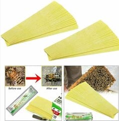 60 kpl Pro Beekeeping Fluvalinate Bee Mite Varroa Strips työkalutarvikkeet hinta ja tiedot | Käsityökalut | hobbyhall.fi