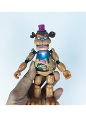 6 kpl FNAF hahmot Bonnie Foxy Fazbear Bear Five Nights At Freddy's Action Figure Nuket valon kanssa hinta ja tiedot | Pienoismallit | hobbyhall.fi