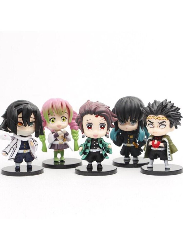 10 kpl Demon Slayer Character toimintahahmo malli 8cm hinta ja tiedot | Pienoismallit | hobbyhall.fi