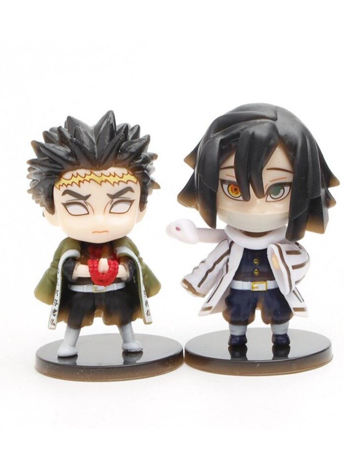 10 kpl Demon Slayer Character toimintahahmo malli 8cm hinta ja tiedot | Pienoismallit | hobbyhall.fi