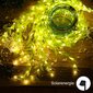 Ausolee Solar Fairy Lights Outdoor, Willow Leaf Fairy Lights Vedenpitävä Solar Fairy Lights Aita, Juhlat, Ulkopuutarhan koristelu (pajunlehtiä, 10M) hinta ja tiedot | LED-valonauhat | hobbyhall.fi