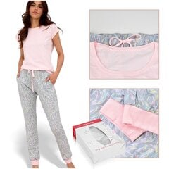 Naisten pyjamat CORNETTE 730/415 WENDY Yöpaita, Pyjama alushousut, Puuvilla hinta ja tiedot | Yöasut ja pyjamat | hobbyhall.fi