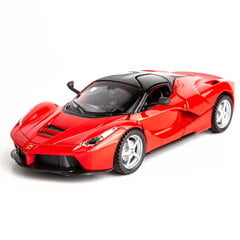 1/32 Malliauto Ferrari Racelle Ja Laferrari-Leluautolle Vedettävä Metalliseos Diecast Malliajoneuvojen Ovi Voidaan Avata Pojille Aikuisille Tytöille Lahja (Punainen) hinta ja tiedot | Pienoismallit | hobbyhall.fi