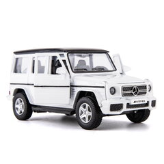 Tgrcm-Cz 1/36 Mittakaavassa Mercedes Benz G63 Valuautomalli, Sinkkiseos G Wagon Leluauto Lapsille, Vetoautot Leluauto Taaperoille Lapsille, Pojille, Tytöille, Lahja (Musta) hinta ja tiedot | Pienoismallit | hobbyhall.fi