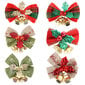 Joulu Mini Bell Bow Ornament Garland Riipus Lahjarasia Koriste 8kpl hinta ja tiedot | Joulukoristeet | hobbyhall.fi