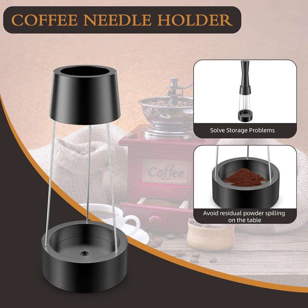 Työkalut Espressosekoitin Neula Espresso Maitokynä Työkalu Espresso Peukalointineula pidikkeellä 8 Pin 304 Ruostumaton teräs Kahvineula Keräys Espressosekoitin hinta ja tiedot | Kahvimyllyt | hobbyhall.fi