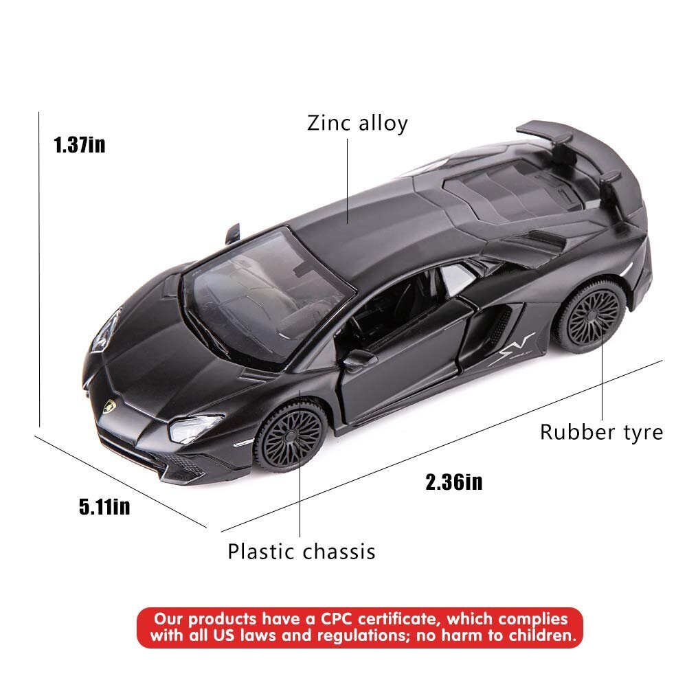 Tgrcm-Cz 1/36 Scale Aventador Lp700-4 Valuautomalli, Sinkkiseoksesta Valmistettu Leluauto Lapsille, Vetoautot Leluauto Taaperoille Lapsille, Pojille, Tytöille, Lahja hinta ja tiedot | Pienoismallit | hobbyhall.fi