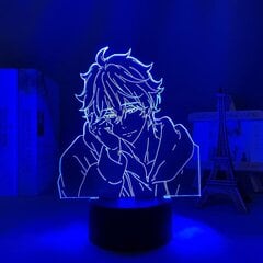 (D)LED Light Anime Ilmainen Haruka Nanase lapsille Makuuhuoneen sisustus Yövalo Brithday Gift Room -pöytä Akryyli 3D-lampputon manga (väri: B) hinta ja tiedot | Lastenhuoneen valaisimet | hobbyhall.fi