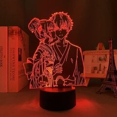 Anime 3D-lamppu Hyouka Oreki Houtarou/Chitanda Eru -romaani makuuhuoneen sisustamiseen Nightlight Brithday Gift Manga Room Desk Led Light -romaani Hyouka hinta ja tiedot | Lastenhuoneen valaisimet | hobbyhall.fi