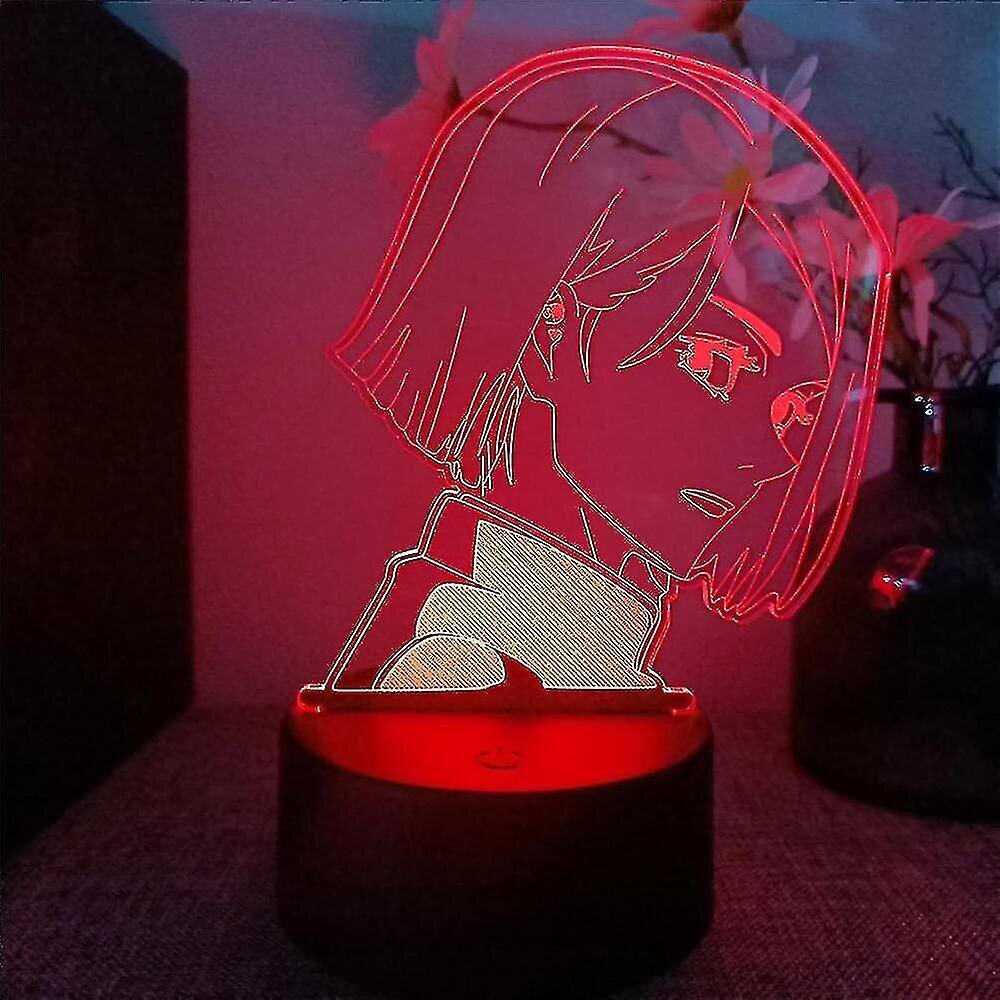 Jujutsu Kaisen Gojo 3d Illusion yövalolamppu Smart Touch, Rgb-tehoste USB-kaapelilla toimiva luova japanilainen anime 3d-lamppu, ihanteellinen lahja 3d9l-222 hinta ja tiedot | Lastenhuoneen valaisimet | hobbyhall.fi