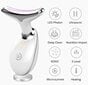 Neck Anti-Wrinkle Facial Beauty Device 3-tilaa kohottava ja kiinteyttävä hierontalaite, sähköinen LED-fotonihoito, mikrovirtainen ryppyjen poistoaine (musta) hinta ja tiedot | Hierontalaitteet | hobbyhall.fi