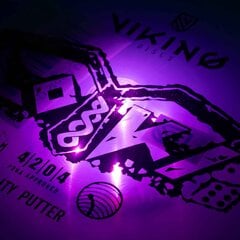 Viking Discs LED-valo frisbeegolfkiekkoon (10kpl), pinkki hinta ja tiedot | Frisbeegolf | hobbyhall.fi