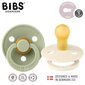 Tutit Bibs 2 kpl norsunluu/salvia 0-6 kk hinta ja tiedot | Tutit | hobbyhall.fi