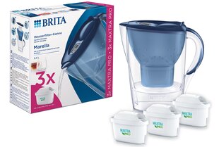 Brita Marella ir Maxtra Pro +, 3 vnt. hinta ja tiedot | Veden suodatinkannut ja suodattimet | hobbyhall.fi