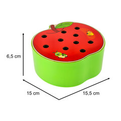 Magneettinen puinen toukkaomena hinta ja tiedot | Žaiskime LT Lelut yli 3-vuotiaille lapsille | hobbyhall.fi