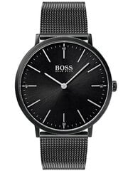 Miesten kello Hugo Boss, musta 1513542 kello hinta ja tiedot | Miesten kellot | hobbyhall.fi