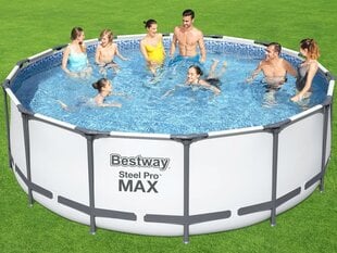 Uima-allas, Bestway Steel Pro Max 427x122cm, 10in1 hinta ja tiedot | Uima-altaat | hobbyhall.fi