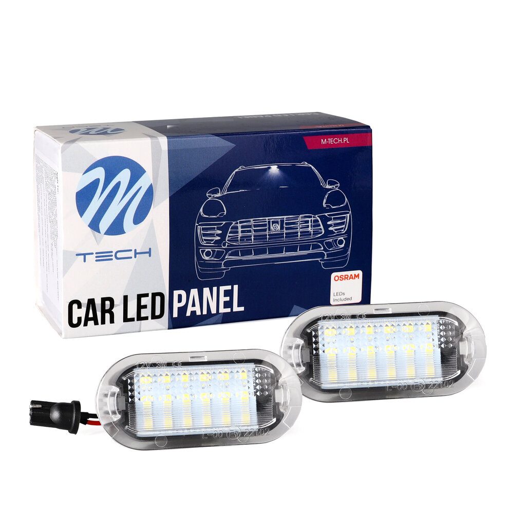 LED-sisävalo 18SMD VW Golf4 M-Tech hinta ja tiedot | Polttimot | hobbyhall.fi