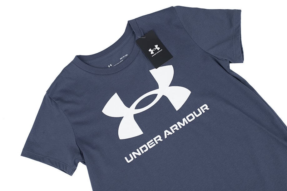 Naisten t-paita Under Armour Live Sportstyle Graphic Ssc 1356305 044, sininen hinta ja tiedot | Naisten T-paidat | hobbyhall.fi