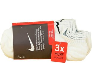 Urheilusukat Nike LightWeight No Show SX4705-101 3 kpl, 42937 hinta ja tiedot | Nike Naisten vaatteet | hobbyhall.fi