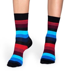 Miesten sukat Happy Socks, musta / sininen / punainen hinta ja tiedot | Miesten sukat | hobbyhall.fi