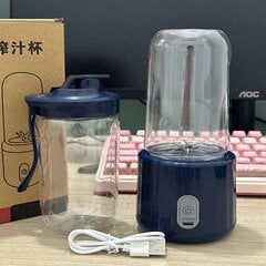 Double Cup - Monitoimiset USB-hedelmäsekoittimet Mehupuristimet Kannettava sähköinen mehusekoitin Tehosekoitin Hedelmämehupuristin Cup Food Milkshake Mehukone hinta ja tiedot | Keittiövälineet | hobbyhall.fi