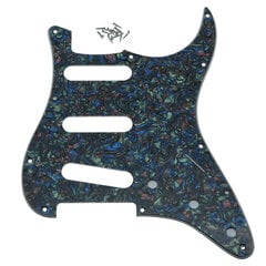 (Abalone Pearl) 11-reikäinen ST SSS-kitarasuoja Fender Strat 62:lle Single Coil Pickups Scratch Plate Stratocasterille ruuveilla American FD hinta ja tiedot | Lisätarvikkeet autoiluun | hobbyhall.fi