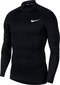 Miesten Activewear-toppi Nike Pro LS Tight Mock, musta hinta ja tiedot | Miesten kerrastot | hobbyhall.fi