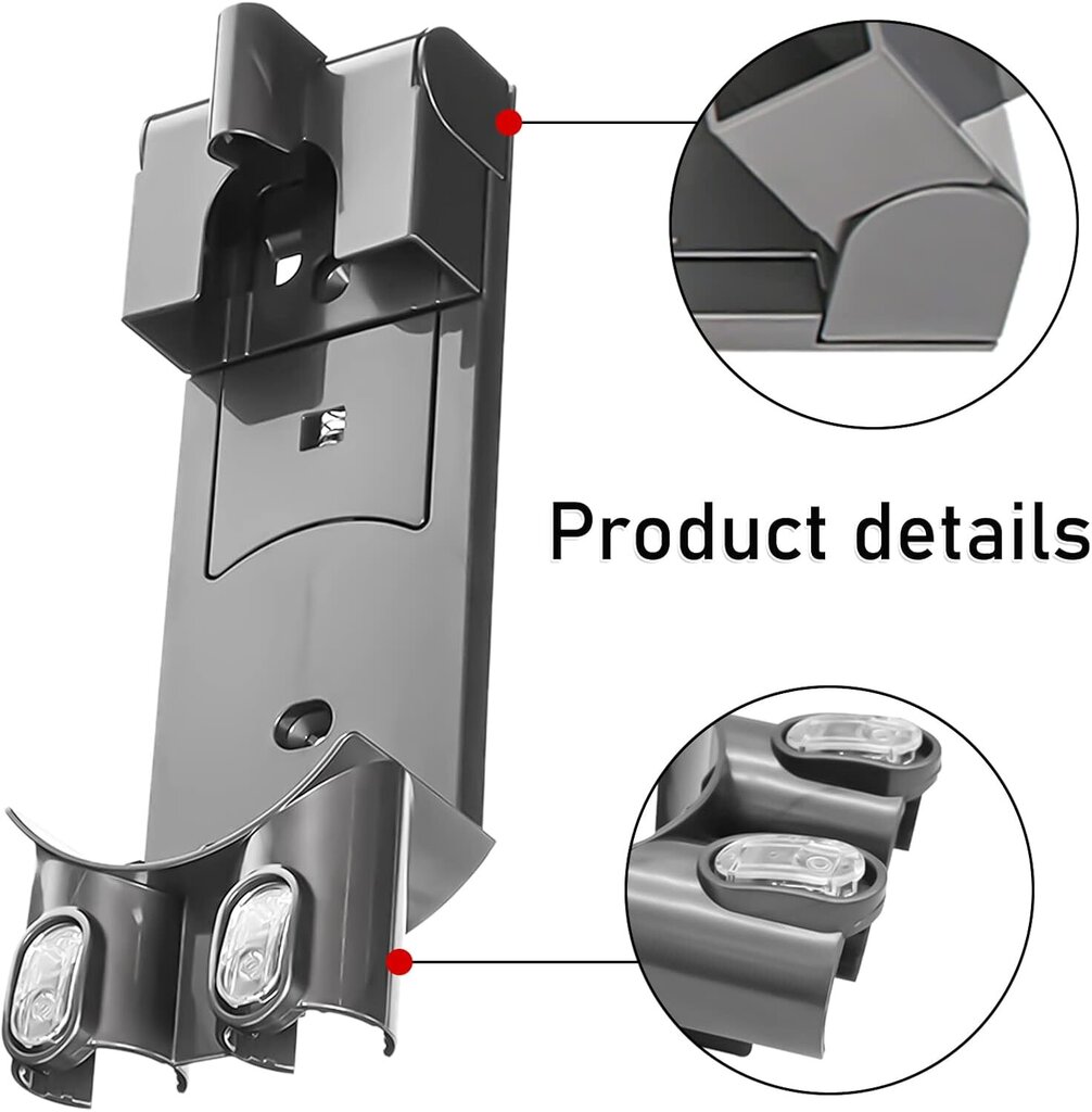 Varaosasarja - Seinäkiinnitys yhteensopiva Dyson V6 -sarjan kanssa - Täydentää pölynimurin lisävarusteita hinta ja tiedot | Koteloiden lisätarvikkeet | hobbyhall.fi