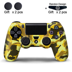 camo 06-DATA FROG SONY Playstation 4 PS4 -ohjaimen suojakuorelle Pehmeä silikonigeelikuminen suojakuori PS4 Pro Slim -peliohjaimelle hinta ja tiedot | Pelikonsolitarvikkeet | hobbyhall.fi