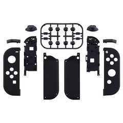 Musta DIY-vaihtokotelo Nintendo Switchille ja OLED JoyConille, mukautetun ohjaimen kotelon kansi ja kaikki painikkeet hinta ja tiedot | Pelikonsolitarvikkeet | hobbyhall.fi