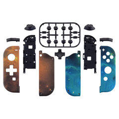 Gold Star Universe -Vaihdattava ohjainkotelo JoyCon Shell -kotelon painikkeet (D-Pad-versio) Nintendo Switch JoyConille ja OLEDille hinta ja tiedot | Pelikonsolitarvikkeet | hobbyhall.fi