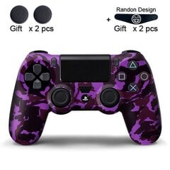 purppura camo-DATA FROG PS4 -kuori Playstation 4 Pro Slim -ohjaimelle liukumaton silikonikuorikotelo Camo Remote Joystick -peliohjaimen tarvikkeet hinta ja tiedot | Pelikonsolitarvikkeet | hobbyhall.fi