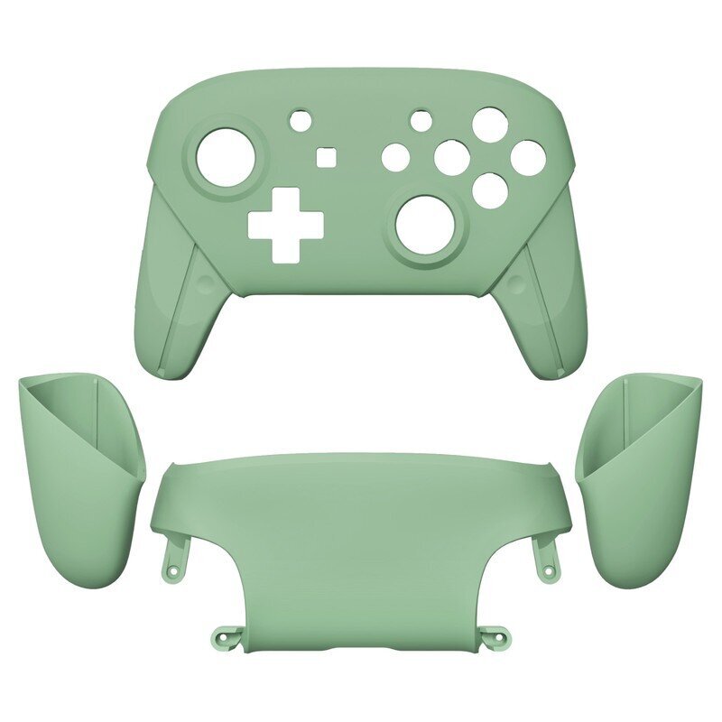 Matcha Green-Soft Touch DIY Vaihto etulevy Tavy Kahvat Kädensijan Kotelon kuori NS Switch Pro -ohjaimelle hinta ja tiedot | Pelikonsolitarvikkeet | hobbyhall.fi