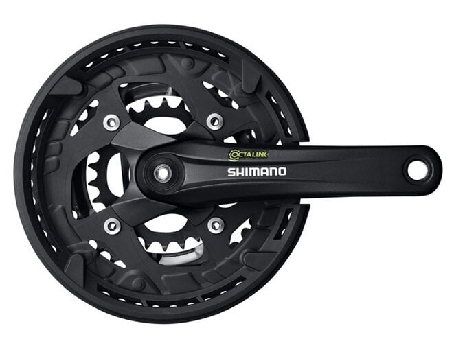 Eturatas Shimano Alivio FC-T4010 48-36-26T 3x9 vaihdetta hinta ja tiedot | Muut polkupyörän varaosat | hobbyhall.fi