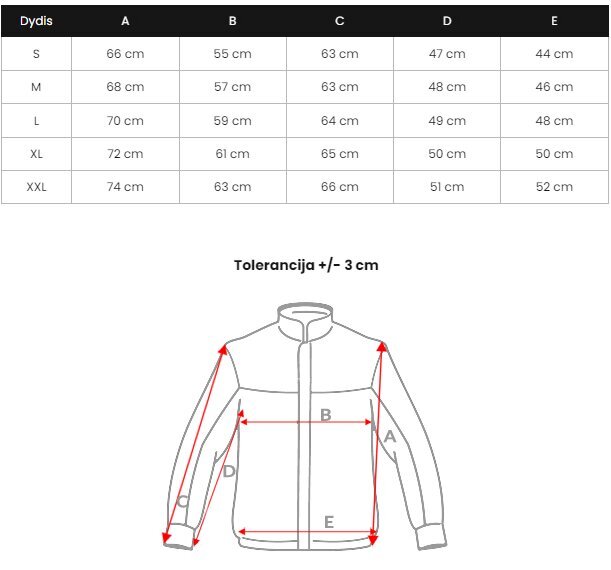 Valkoinen miesten tikattu takki Aibel JS/57M7501/281-57957-XXL hinta ja tiedot | Miesten urheiluvaatteet | hobbyhall.fi