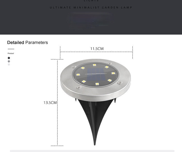 Green Light 2 Kpl Vedenpitävä Maanalainen Lamppu Ruostumattomasta Teräksestä Ulkokäyttöön Nurmikon Valaisin hinta ja tiedot | Puutarha- ja ulkovalot | hobbyhall.fi