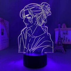 Anime 3D Lamppu Lahja Led Night Light Attack Anime näyttelijähahmo Makuuhuoneen sisustukseen Lasten Syntymäpäivälahja hinta ja tiedot | Lastenhuoneen valaisimet | hobbyhall.fi