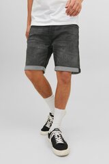 Farkkushortsit Jack &amp; Jones 12223681BLACKDENIM-XL hinta ja tiedot | Miesten shortsit | hobbyhall.fi