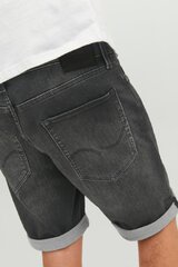 Farkkushortsit Jack &amp; Jones 12223681BLACKDENIM-XL hinta ja tiedot | Miesten shortsit | hobbyhall.fi