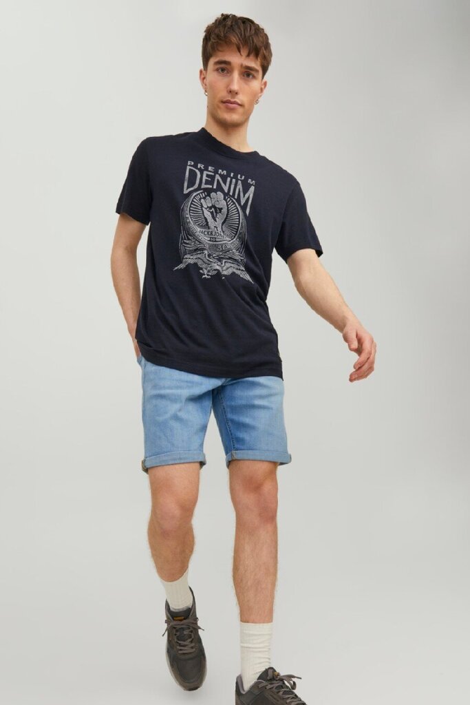 Farkkushortsit Jack &amp; Jones 12225901BLUEDENIM-M hinta ja tiedot | Miesten shortsit | hobbyhall.fi