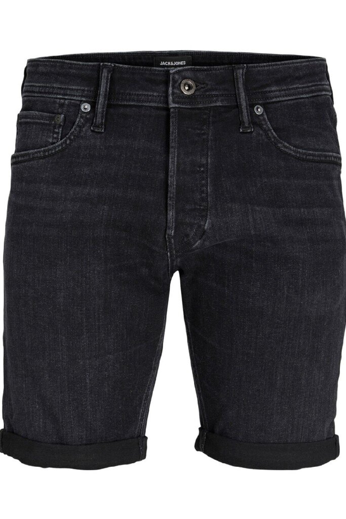 Farkkushortsit Jack &amp; Jones 12228278BLACKDENIM-M hinta ja tiedot | Miesten shortsit | hobbyhall.fi