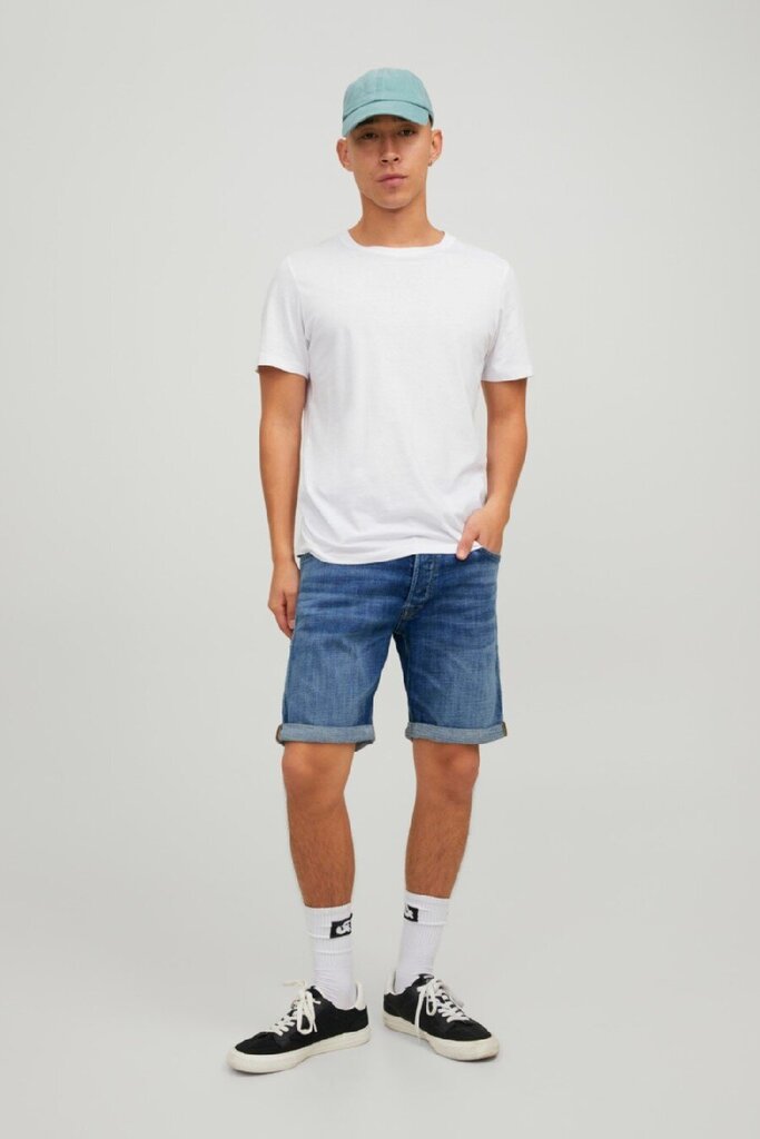 Farkkushortsit Jack &amp; Jones 12236191BLUEDENIM-XL hinta ja tiedot | Miesten shortsit | hobbyhall.fi